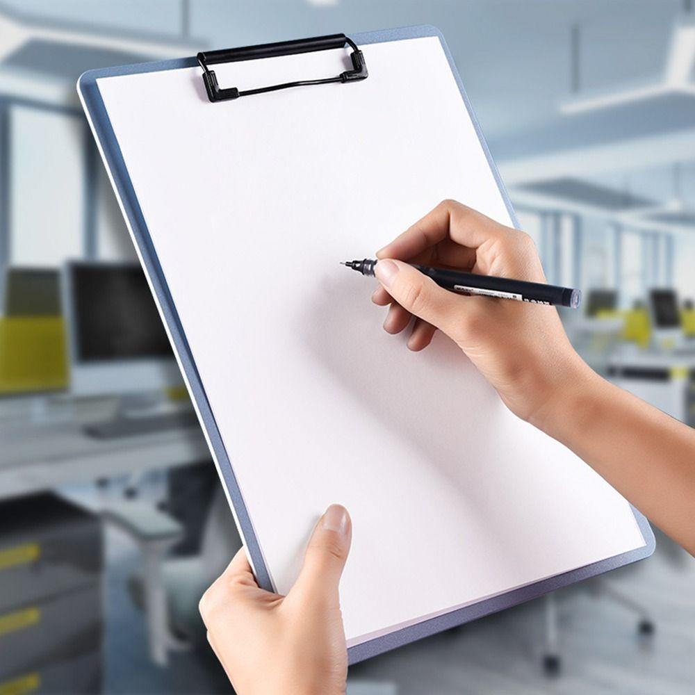 Office Stationary A4 File Folder School Supplies Board Clips New Memo Clip  Student