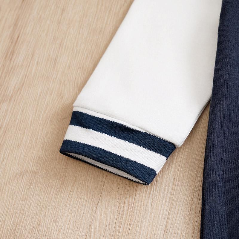 Одежда для бейсбола для новорожденных 0 3 6 9 12 месяцев Бостон Хлопок Длинные рукава Леггинсы Одежда для мальчиков Детский комбинезон Пижама Bebe