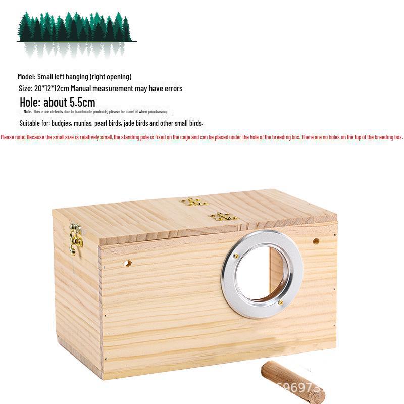 Прозрачный ящик для разведения попугаев: Черный феникс, тигровая шкура, дизайн с пионами, подвесной домик в виде птичьего гнезда.