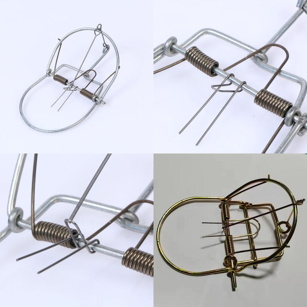 Сверхпрочная уличная крысоловка Эффективная железная мышеловка для домашнего использования