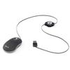 NGS Souris Optique - USB - 3 Boutons - Noir - Câble - 1000 dpi - Roulettes avec frein - Symétrique