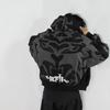 Y2K Men's and Women's Hip Hop Retro Abstract Pattern Printed Harajuku Gothic Hoodie