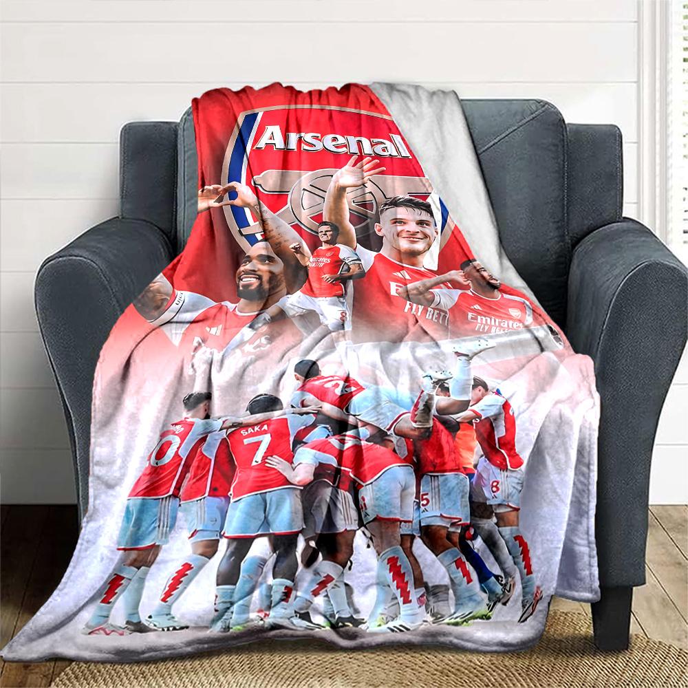 Arsenal Blanket Soft Warm Cozy Suitable for Couch Bed Bedding for All Seasons Warmthful Decor Ideal Gift for Friends Family Couples Picnic