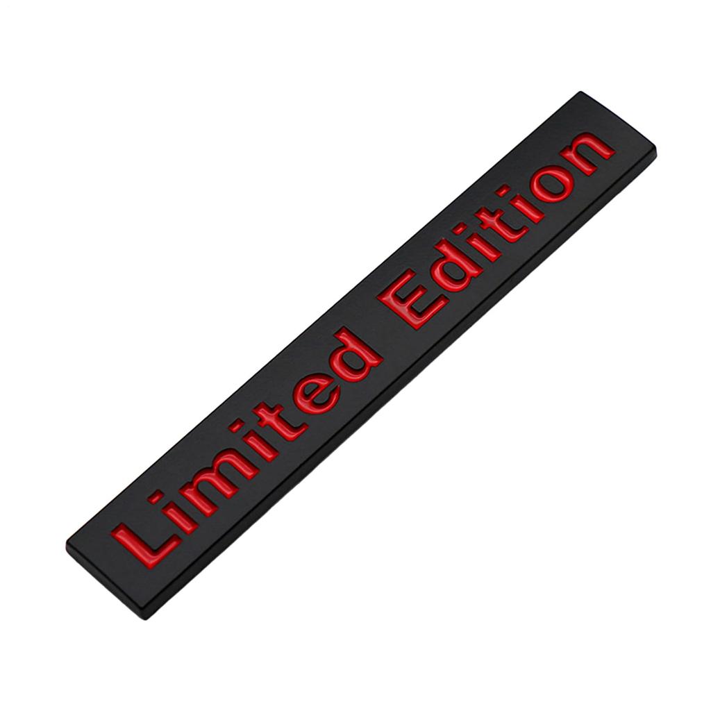 3D Металл Ограниченная Серия Эмблема Значок на Крышку Багажника Fender Гоночный Внедорожник Спорт Наклейка Кузов Автомобиля
