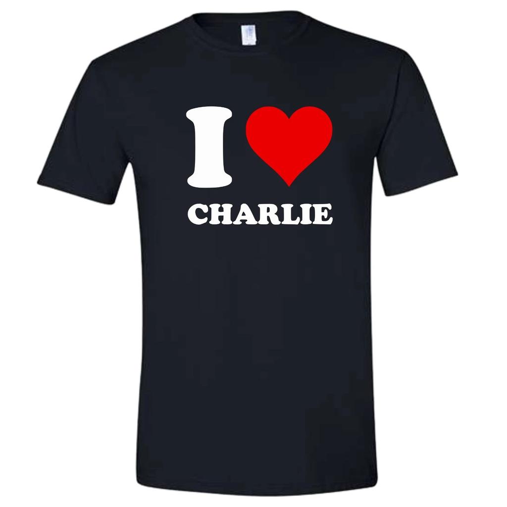 Charlie Kirk I love Charlie T-shirt In loving Memory Of