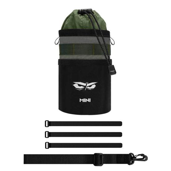 Сумка для велосипедной бутылки с боковыми карманами, держатель для бутылки с водой для горного и шоссейного велосипеда, мешочек со шнурком, велосипедные аксессуары