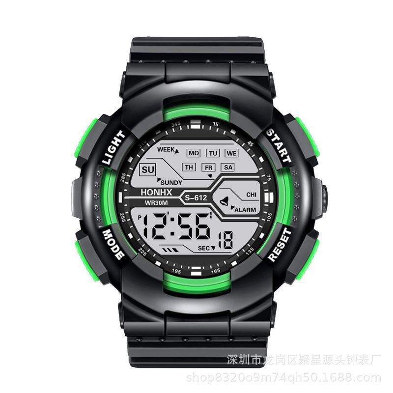 Good Luxury Top Brand Digital Date Outdoor Watch for Men Men's Multi-function Fashion Watches Luminous Electronic Sport Military Watch LED