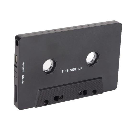 Аудиоадаптер с поддержкой Bluetooth Простой в использовании USB-перезаряжаемый Универсальный автомобильный беспроводной кассетный конвертер Музыкальный плеер