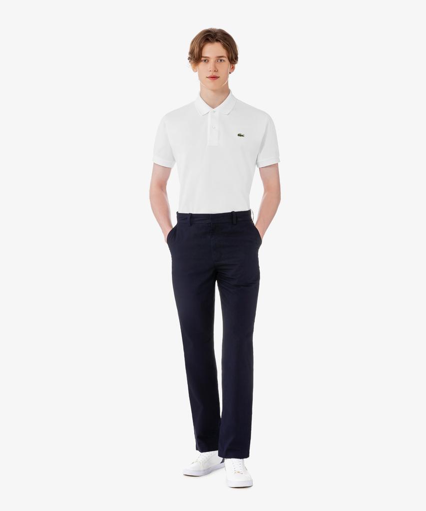 LACOSTE Мужские Хлопковые Чиносы Обычного Покроя Легкие Hh6283-56G Hde
