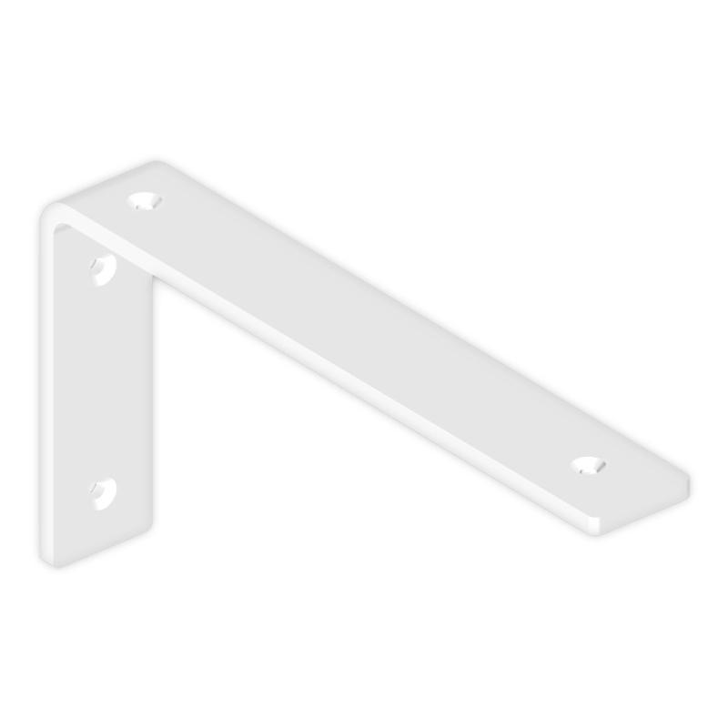 MP13 bracket, white fine texture matte