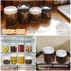 MOHOPE Coffee Canister, Vacuum Storage Container, Coffee Bean Storage Container, Airtight, Anti-oxidation, Heat-Resistant Glass, Light-Shielding, 500m