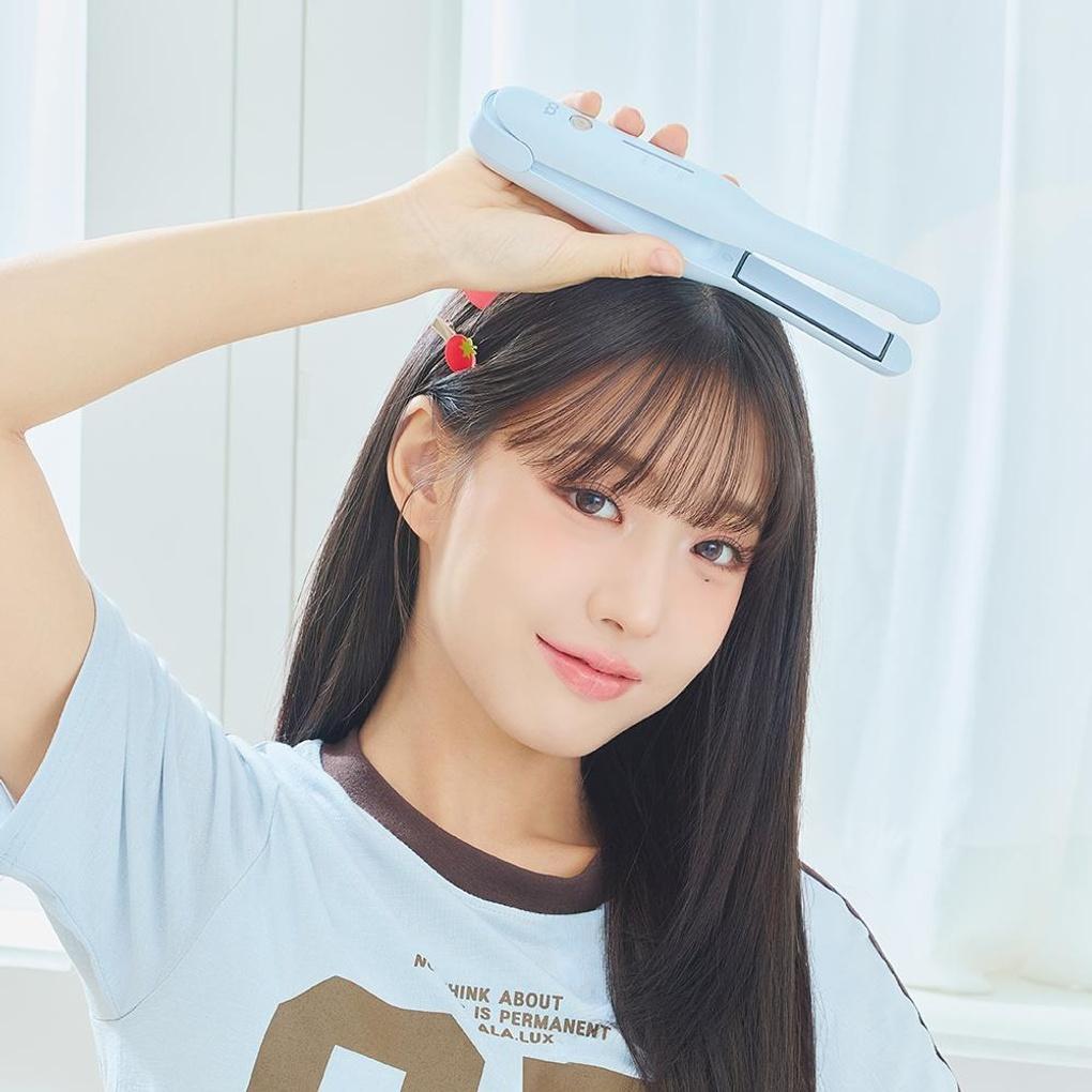 Oha Беспроводной Годеги Мини Портативная Пластина для Прикорневого Объема Древняя Плойка для Волос Магическая Машинка для Волос на Лбу