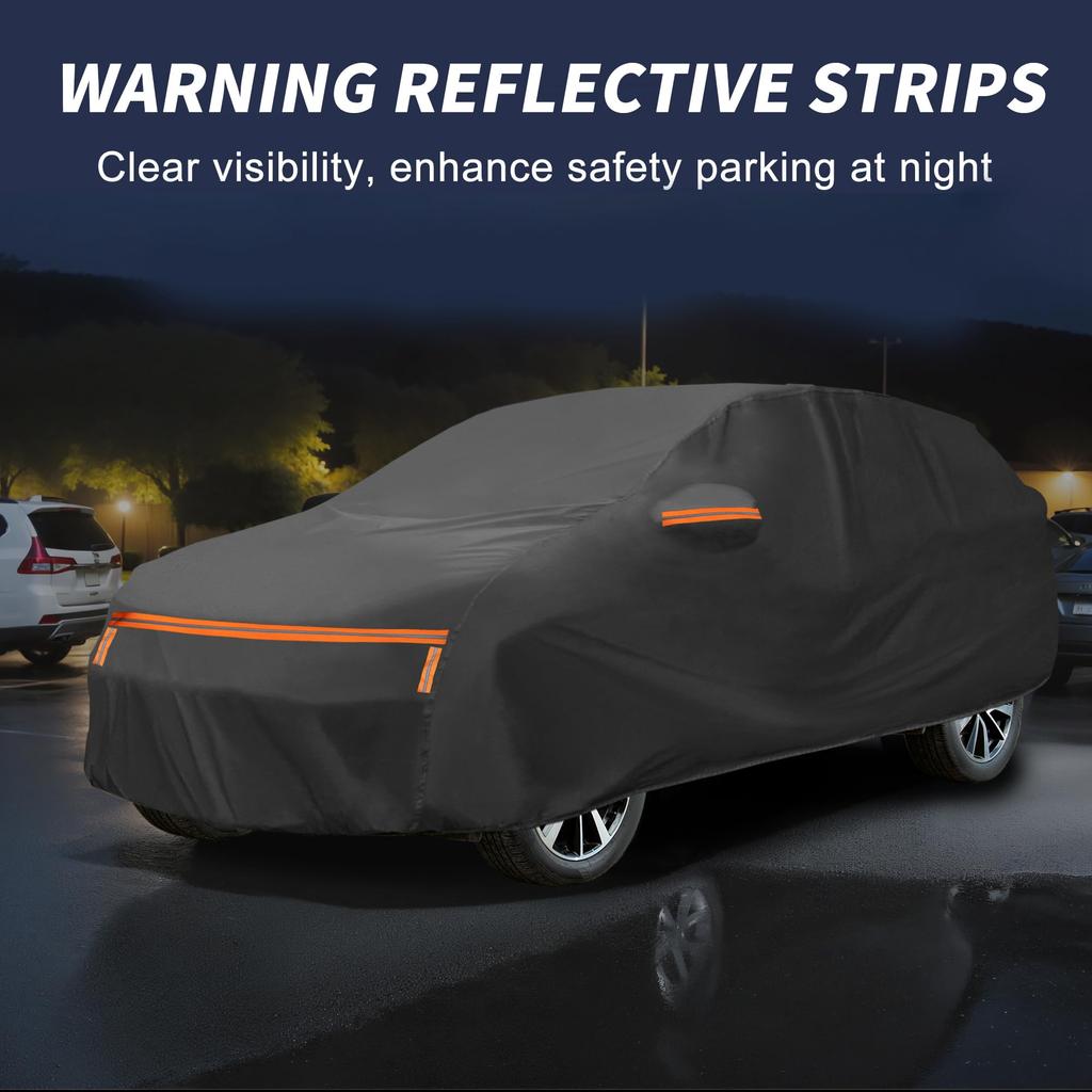 X AUTOHAUX CX30 Кузов Спанбонд Новая Водонепроницаемая Ткань Флис Поверхность Краски Дождь Автомобиль Град Ветер Веревка Сильный Ветер Сторона Ночная Безопасность Солнечный Ожог Замерзание