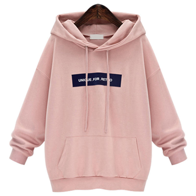 Hooded Sweater Women's Loose Long Sleeve Pullover