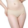 Women Seamless Solid Color Butt Enhancer Hip Lifting Panties Padded Underwear