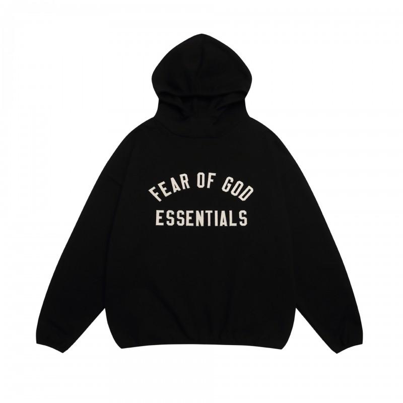 Unisex Streetwear Hoodie With Printed Letters Fleece-Lined Oversized Fit Cotton Blend Winter Warm