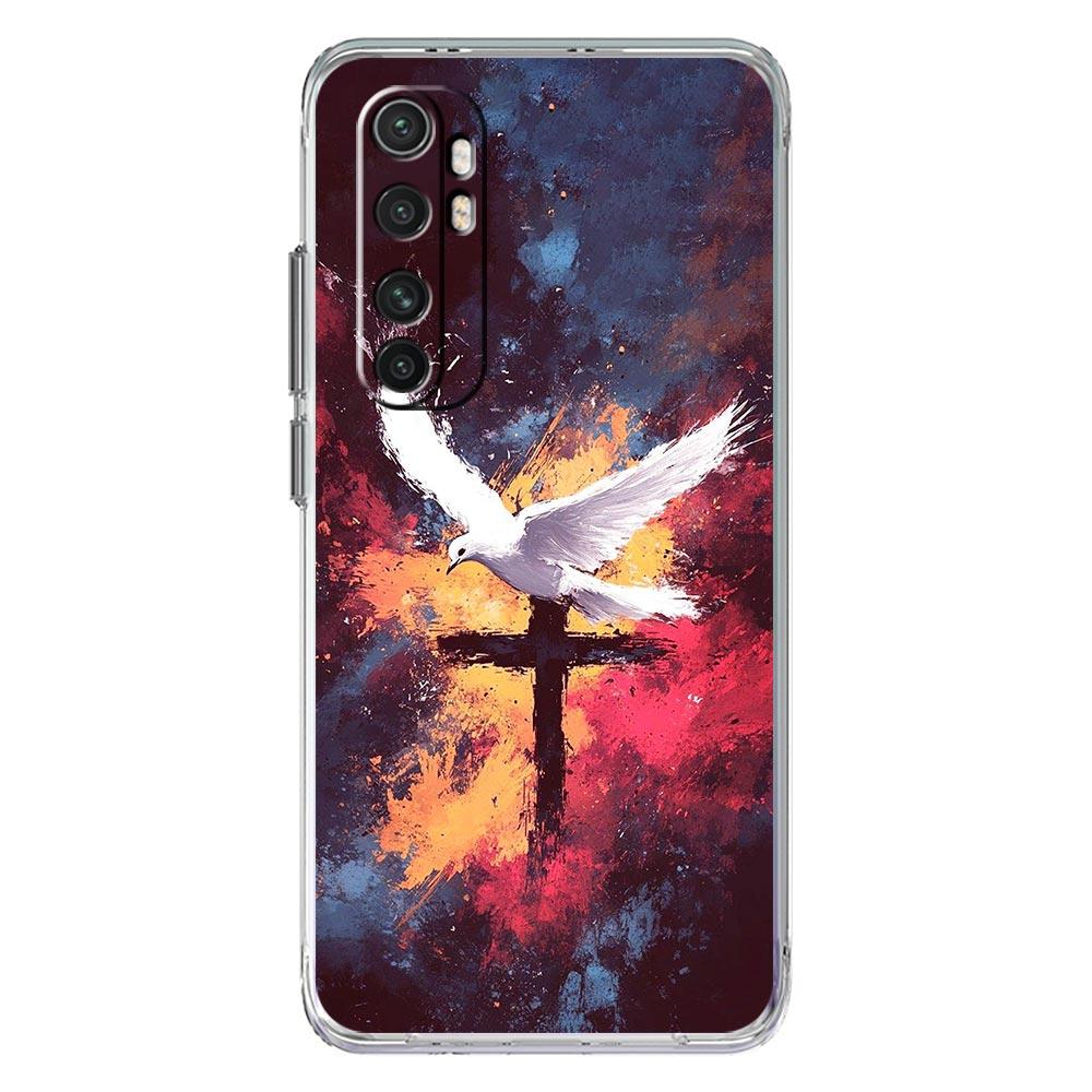 Чехол для телефона для Xiaomi Mi Poco X7 X6 X5 NFC X3 F7 Ultra F6 Pro F3 15 14T 14 13T 11 12 13 Lite ТПУ Чехол Библия Иисус Христос Крест