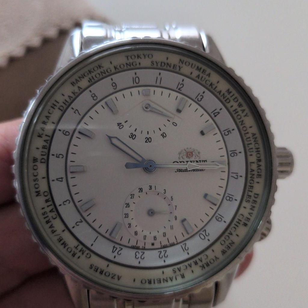 Б/у Автоматические часы ORIENT King Master с индикатором запаса хода