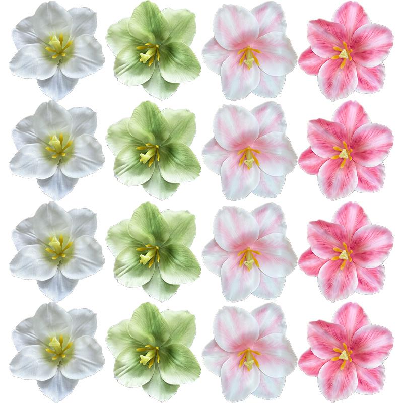 Fabric Flowers Sweet Girl Side Hair Clips Small Fresh and Fashionable Duckbill Clip Hair Accessories