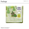 MOOMIN JIKAN STYLE Moomin Goods Lunch Cloth Bento Wrap Cotton Apple Orange Forest Ribbon Dot Rain Stripe Sunnyday 48 x 48 cm 05930 100% Approx.
