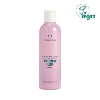 Лосьон для тела с ароматом белого мускуса Flora 250 мл (вегетарианский)