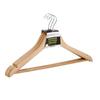 Orwell Wooden Wishbone Hanger with Trouser Bar 3pk