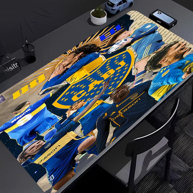 Club Atlético Boca Juniors Mouse Pad - Non-Slip Rubber Base, Smooth Surface for Work,Gaming,Office,And Home Use, Desk Mouse Pad