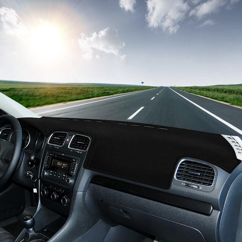 Для Volkswagen VW Golf 6 MK6 2008 2009 2010 2011 2012 Крышка приборной панели автомобиля Избегайте легких накладок Солнцезащитный козырек Анти-УФ-ковры Нескользящие