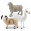 Realistic Farm Animal Sheep Model Set Featuring Seven Adorable Static Figures