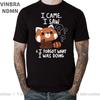 Funny Red Panda T Shirts Humor Cartoon Raccoon I Came I Saw I Forgot What I Was Doing Tshirt Streetwear Hip Hop Harajuku Tshirt