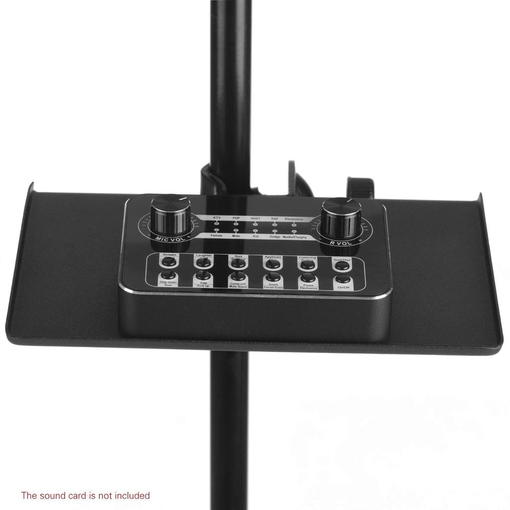 Подставка для микрофона Btuty, металлический материал с монтажным зажимом Clamp-on