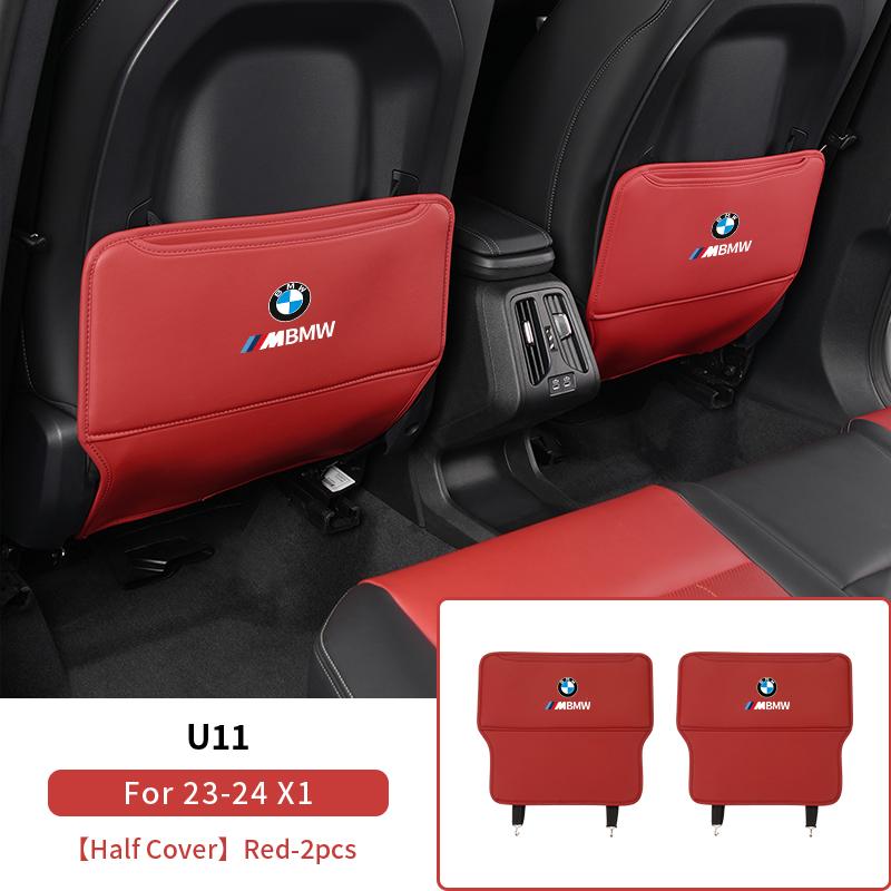 2025 Hot Car Interior Supplies Rear Seat Kick Mat Child Protection Pads Tools Cars Accessories For BMW M Performance E46 E90 F10