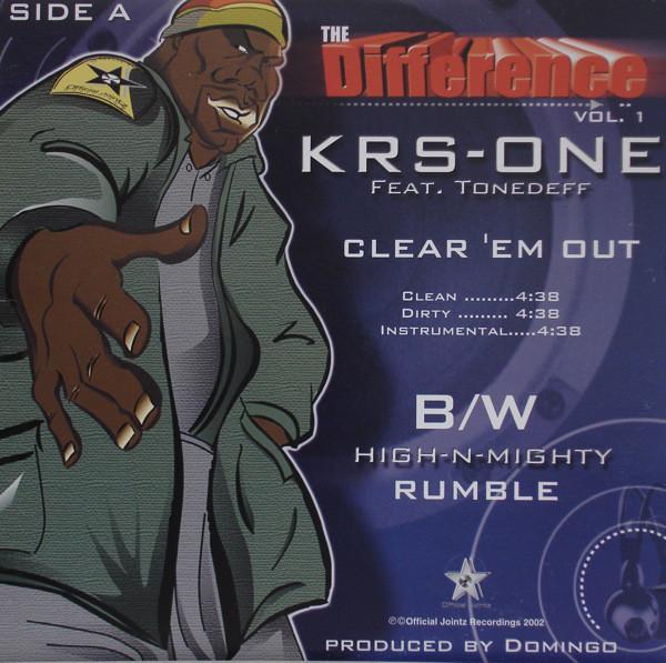 12-дюймовая пластинка VARIOUS - The Difference Vol. 1 OJZ002 Official Jointz 2002 US Рэп и Хип-хоп/R&B Б/У