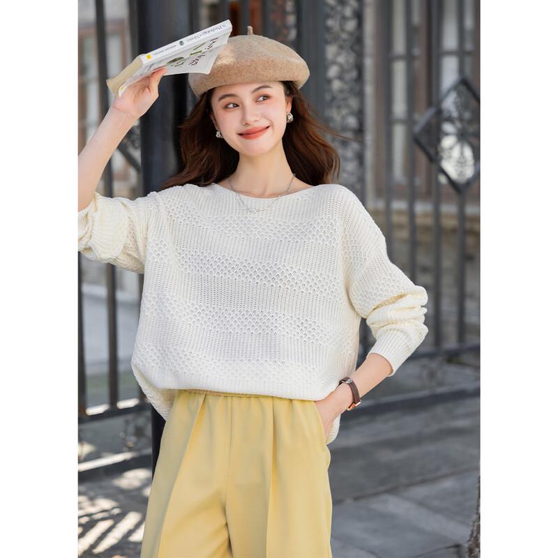 Mocana Textured Long Sleeve Knit Top