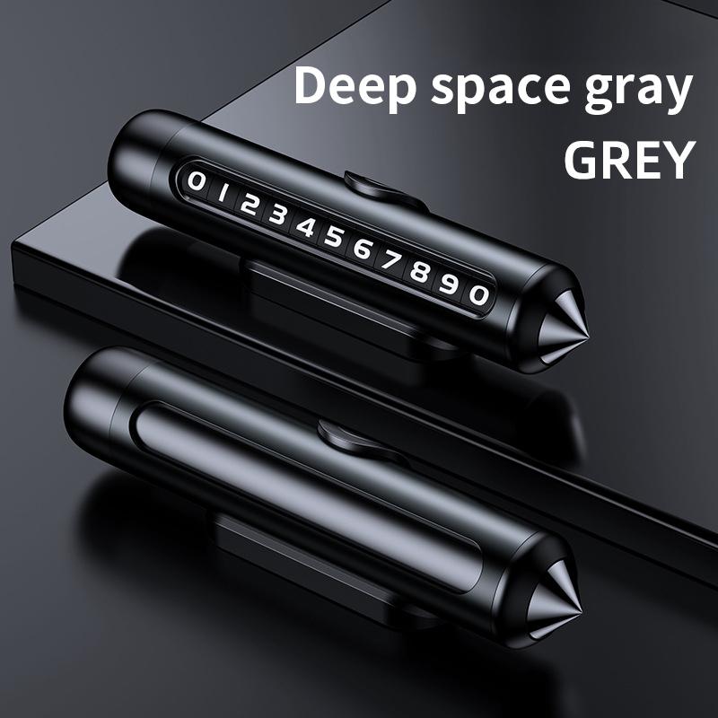 Автомобильная временная парковочная карта Светящаяся карточка с номером телефона Табличка Номер телефона Парковка Стоп Наклейка Стеклобой Автоаксессуары