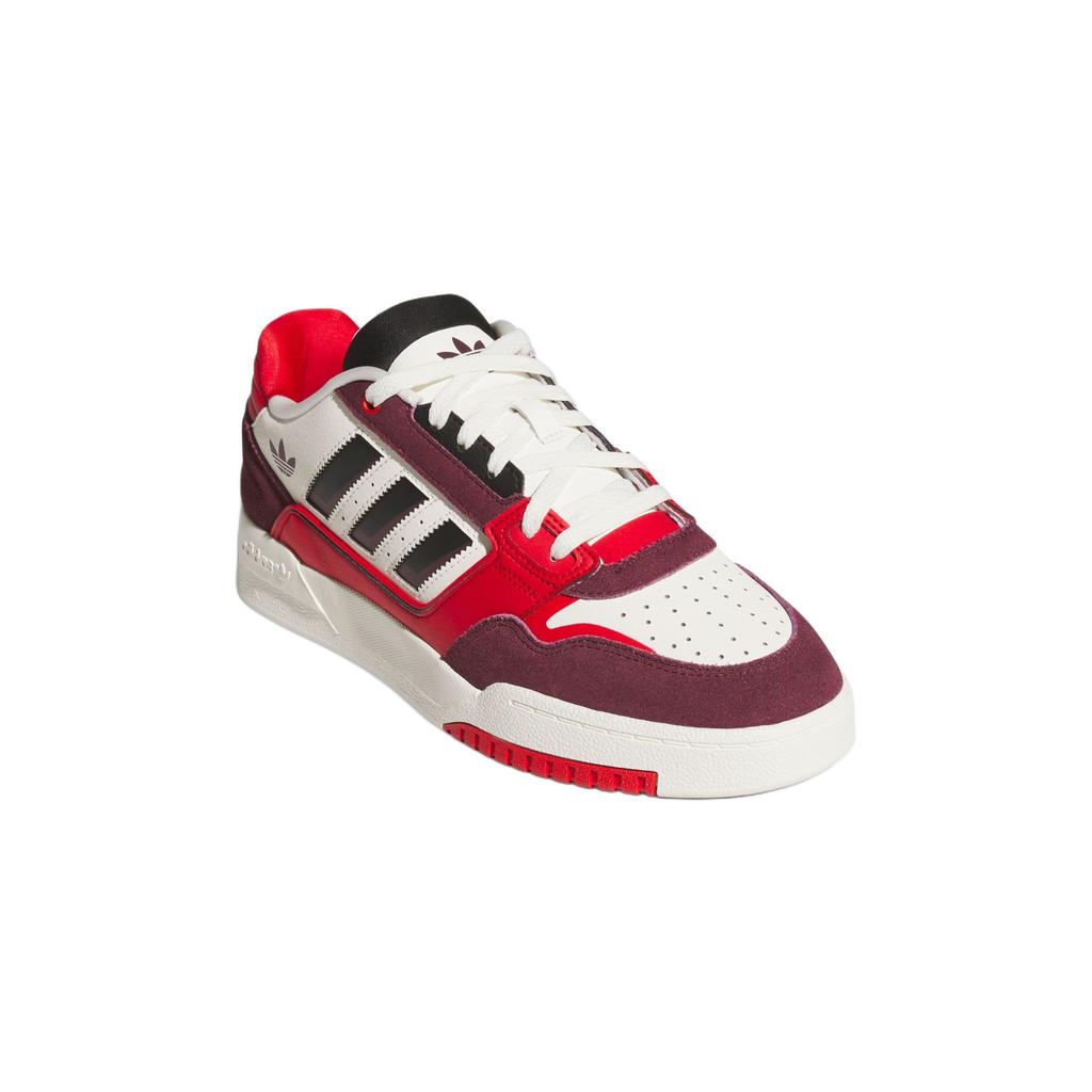 adidas Originals Drop Step 2.0 Низкие Скейтбордические Кроссовки Унисекс Белый Красный KJ1110