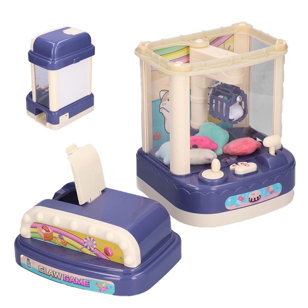 Детская игровая машина «Когти» Бытовая мини-игровая машина «Когти» с конфетами и световой музыкойBlue