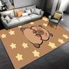 Cute Cartoon Bear and Stars Pattern Carpet for Living Room Decor Suitable for use as an anti-slip for living room bedroom sofas