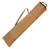 Foldable Canvas Fishing Rod Bag: Large Capacity, Thickened Storage with Zipper, for Outdoor Tackle and Umbrella.