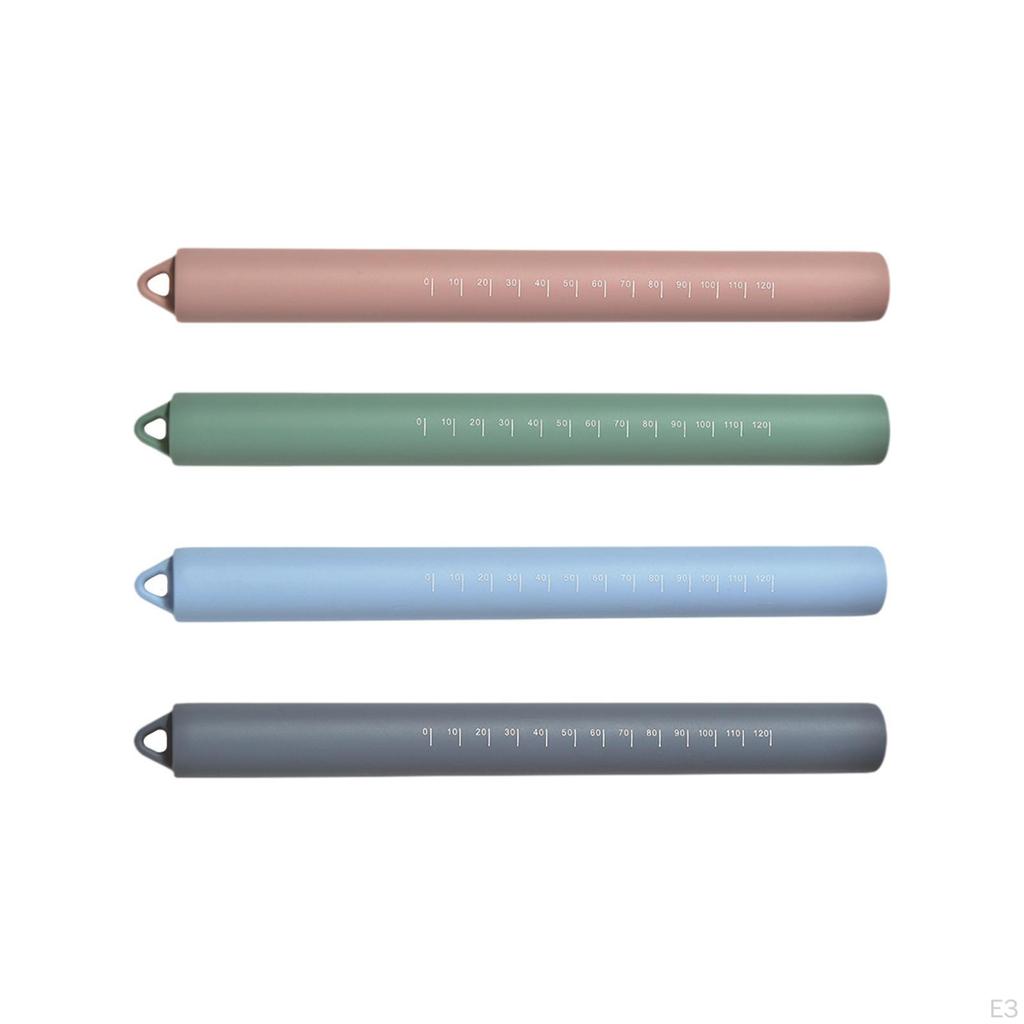 Портативный силиконовый ролик для теста с антипригарным покрытием для печенья и тортильи