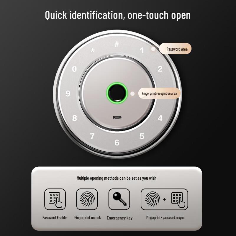 TIGER A2 Series Fingerprint & Password Heavy-Duty Safe