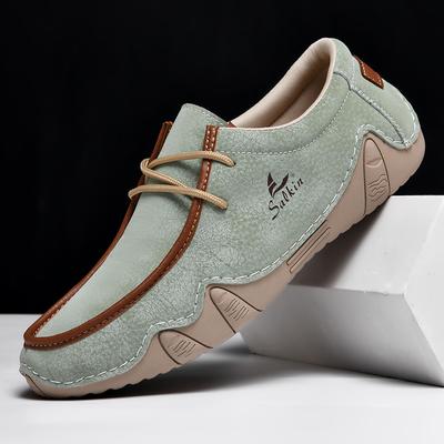 Новые модные кроссовки женские, повседневные, из кожи ручной работы, женские туфли, дизайнерские мокасины на платформе, дышащие туфли на плоской подошве для вождения, большие размеры