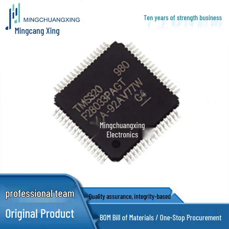 Brand New TMS320F28033PAGT TQFP64 Integrated Circuit IC In Stock