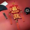 Creative New Year Ornaments Reusable Spring Festival Pendant Blessing Hanging Decoration  Gifts