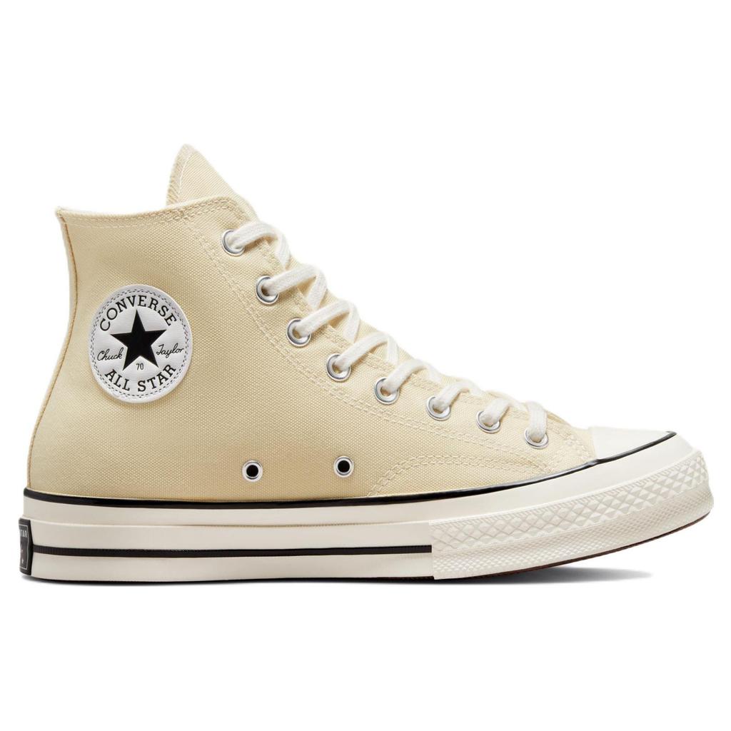 Converse Кроссовки унисекс Chuck 70 High Grey Lemon Желто-Белые A00458C