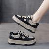 Sports and Leisure Board Shoes Women's Early Spring New Thick-soled Heightening Versatile Casual White Shoes