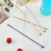 1PC Stainless Steel Cocktail Drink Mixer Bar Stirring Mixing Sticks Muddler Ladle Stirrer Swizzle Sticks Coffee Stirring Sticks