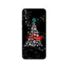 Черный ТПУ чехол для Huawei Y9S Y6S Y8S Y5P Y7P Y8P Чехол для Huawei Y5 lite Prime 2018 Y6 2019 Чехол Рождественский подарок Санта