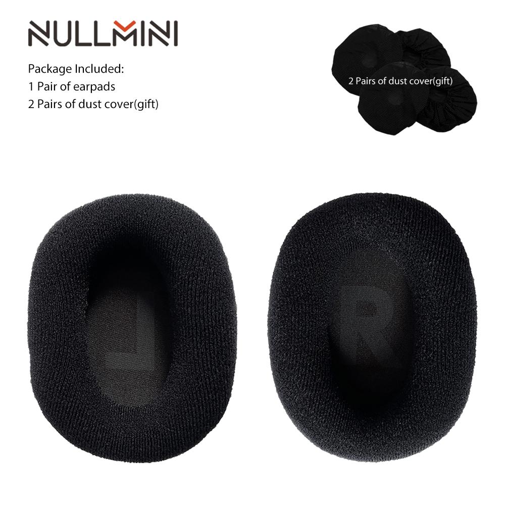 NullMini Replacement Earpads for Redragon H510 Zeus Headphones Sleeve Headband Earphone Earmuff