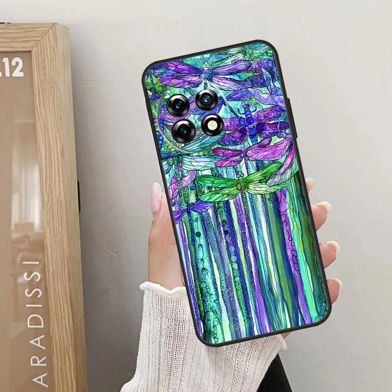Dragonfly Case For OnePlus Nord CE 5 2 3 4 Lite N20 N30 OnePlus 15 13 12 10 R 13T 10T 11 9 10 Pro Cover